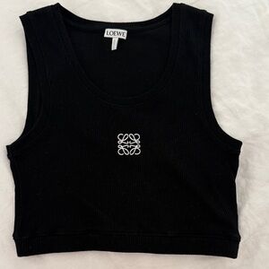 Loewe Black Crop Top